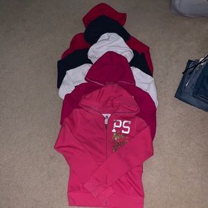 5 PS Aeropostale Zip-Up Sweatshirts
